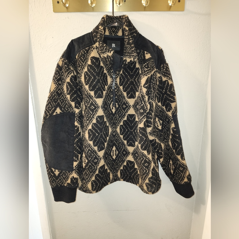 Banana Republic Mirto Sherpa Half-Zip Fleece